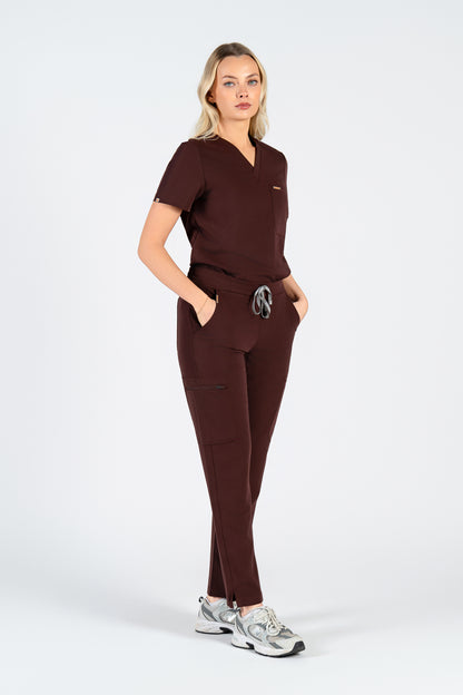 Hachiko Cargo Scrub pants 9 Pockets Womens NewGen