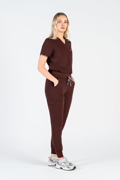 Akari 10 Pocket Jogger Scrub Pants Womens