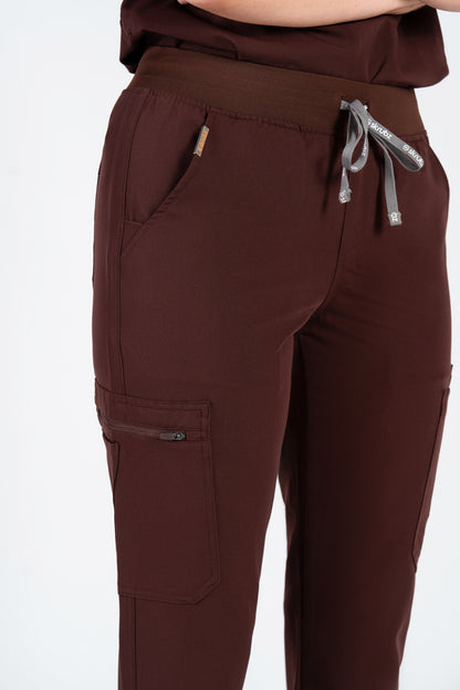 Akari 10 Pocket Jogger Scrub Pants Womens