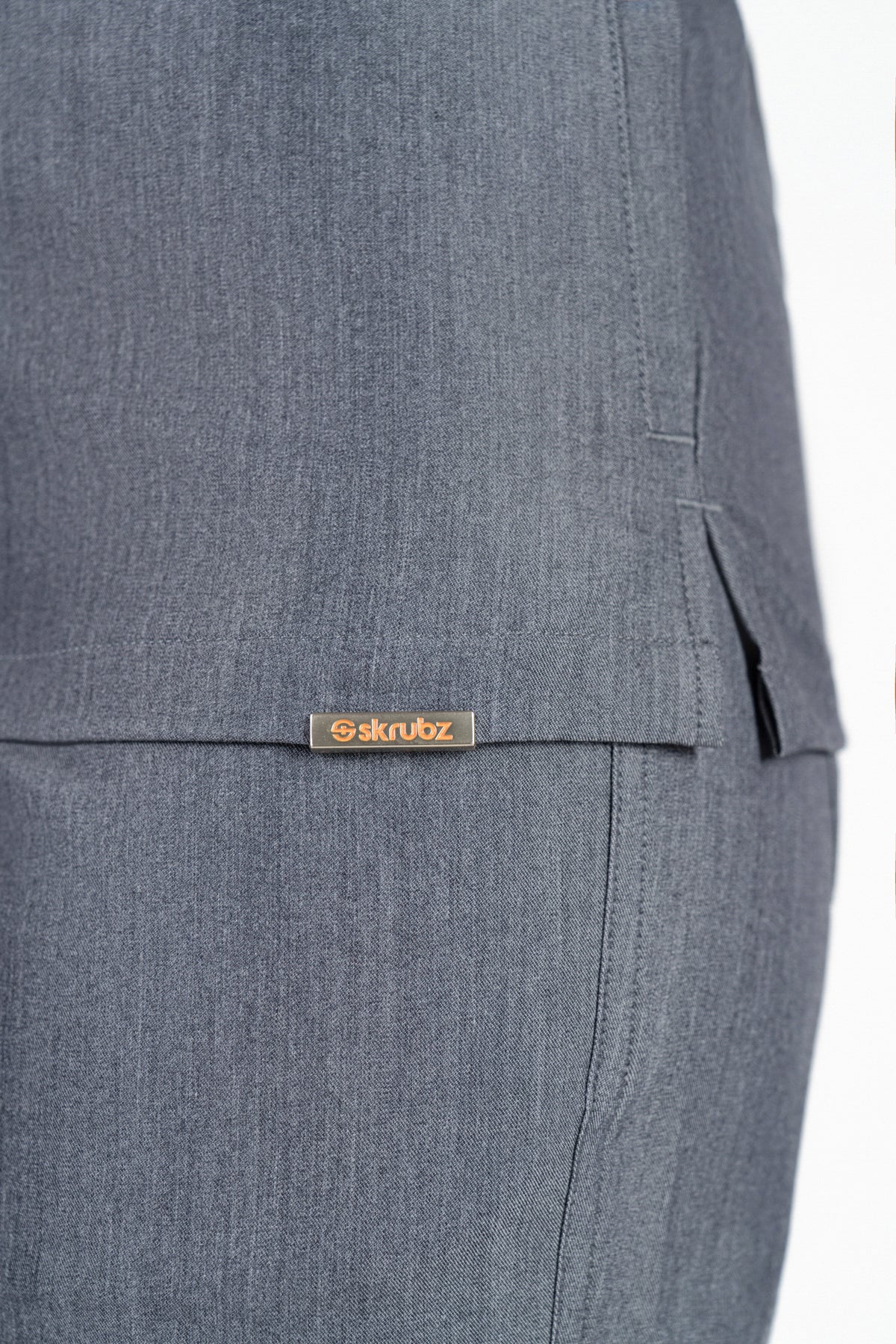 Tasca Women's V Neck Four pockets Scrub With Invisible Side Pockets