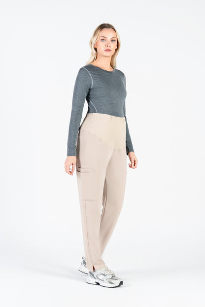 Kanji Women's Maternity Pants With Side Pockets