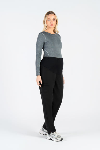Kanji Women's Maternity Pants With Side Pockets