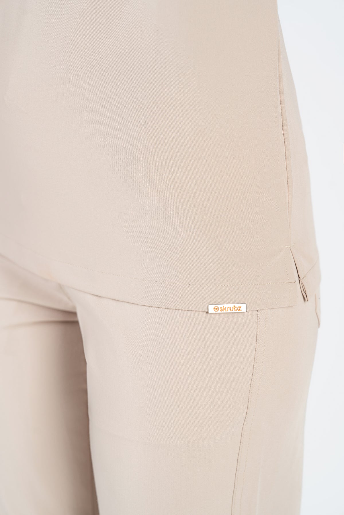 Kaizen V Neck One Pocket Scrub Top Womens