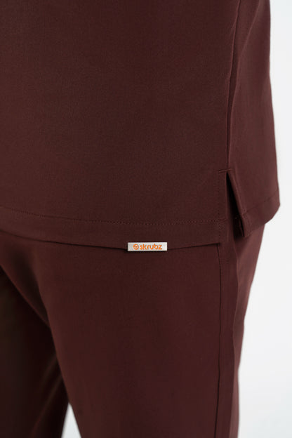 Kaizen V Neck One Pocket Scrub Top Mens