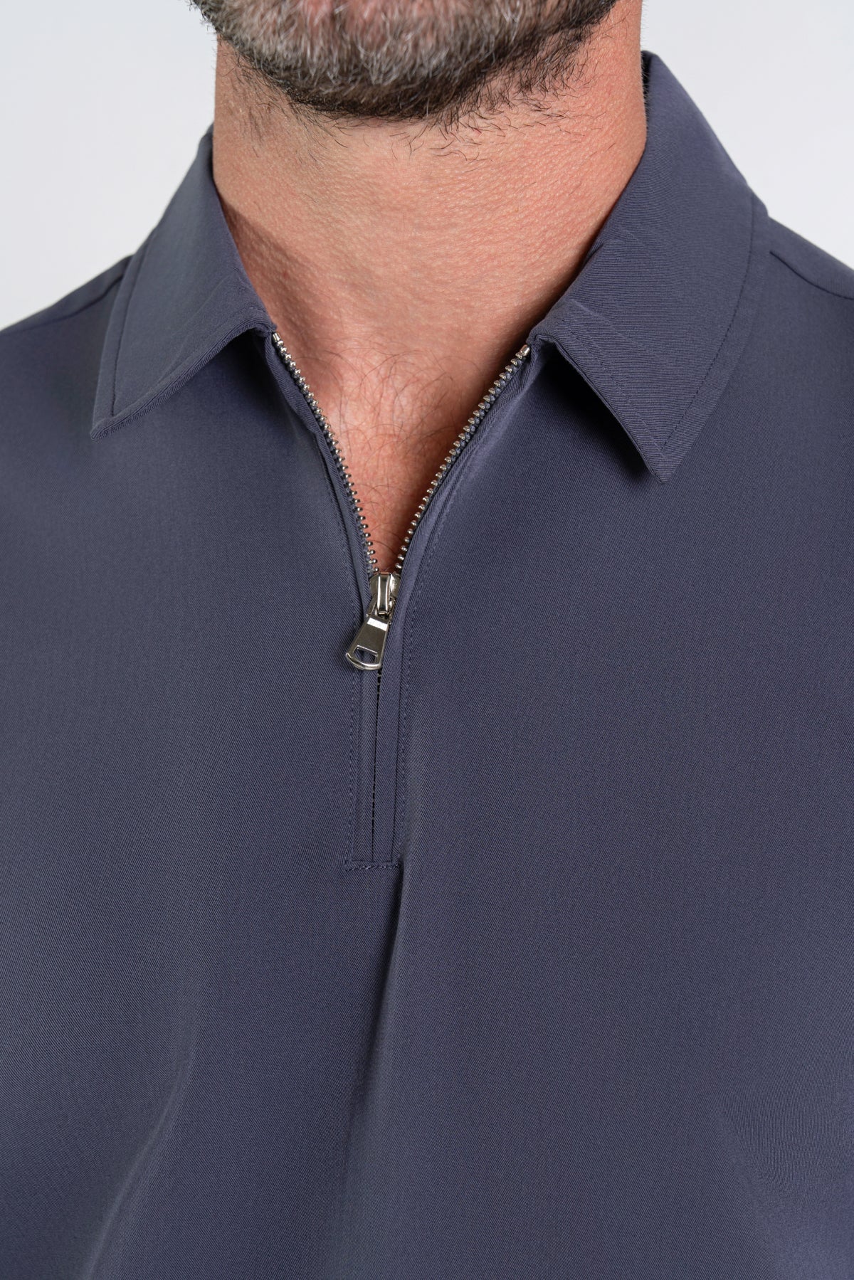 Kiro Zip Neck Polo Scrub Mens NewGen