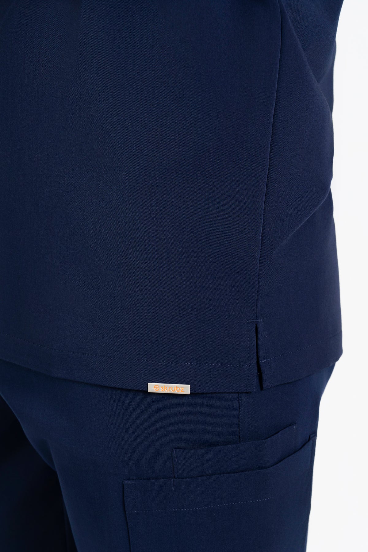 Kiro Zip Neck Polo Scrub Mens NewGen