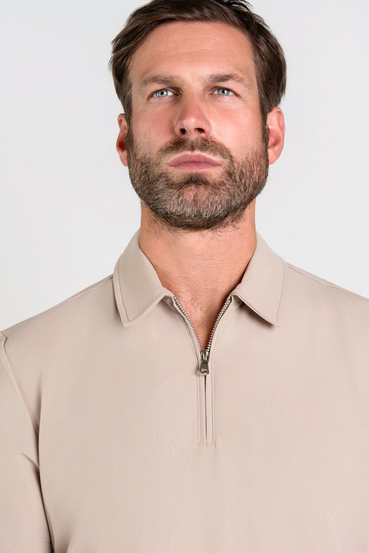 Kiro Zip Neck Polo Scrub Mens NewGen