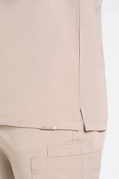 Kiro Zip Neck Polo Scrub Mens NewGen