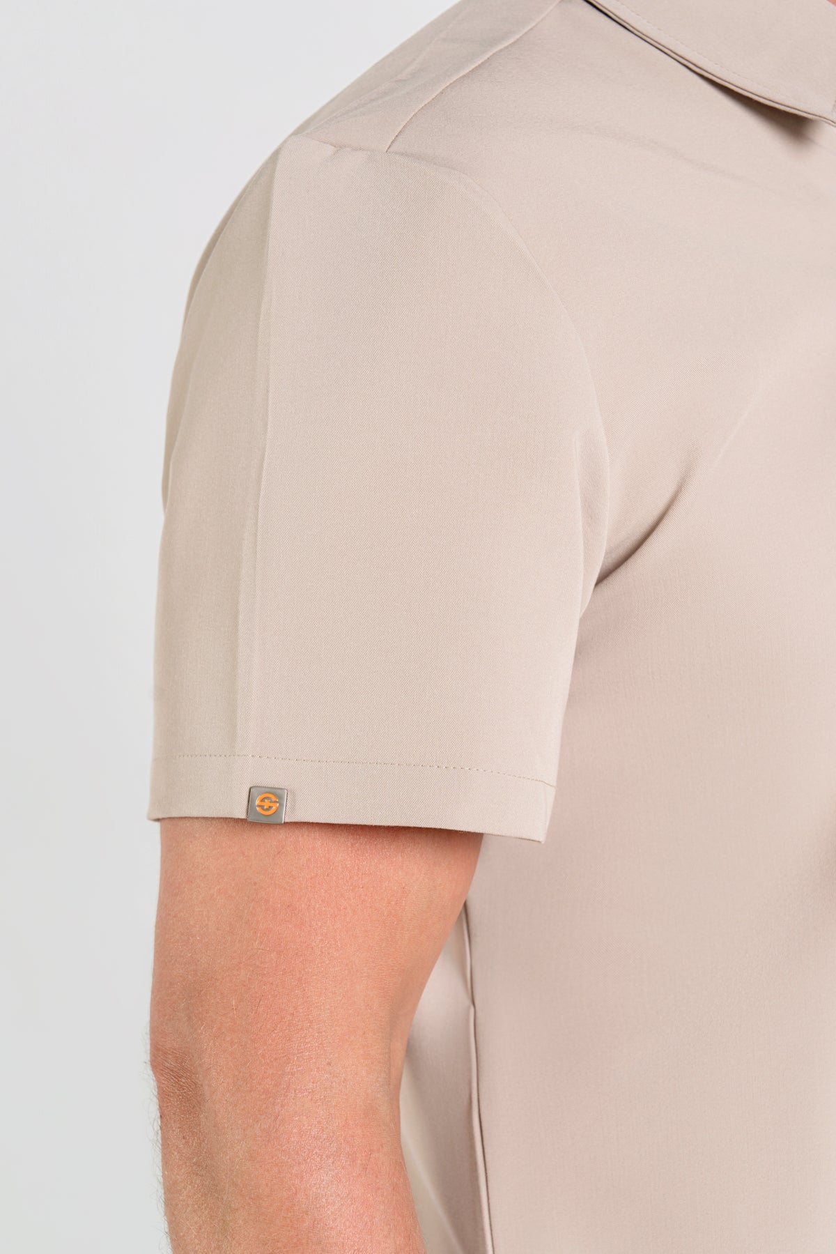 Kiro Zip Neck Polo Scrub Mens NewGen