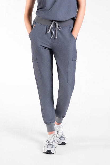 Akari 10 Pocket Jogger Scrub Pants Womens