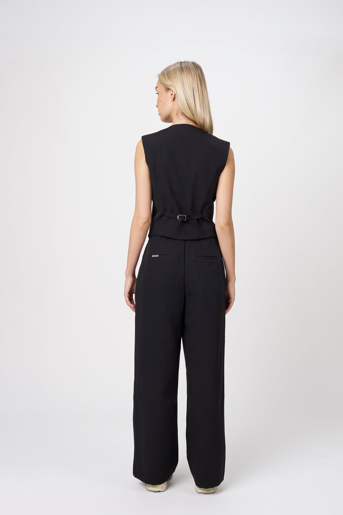 Ori Pleated Wide Leg Scrub Pants
