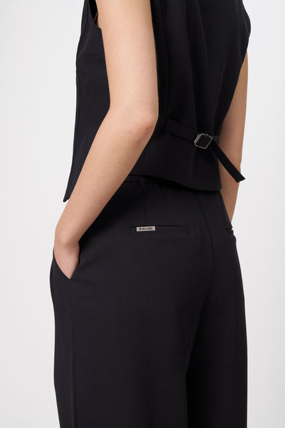 Ori Pleated Wide Leg Scrub Pants