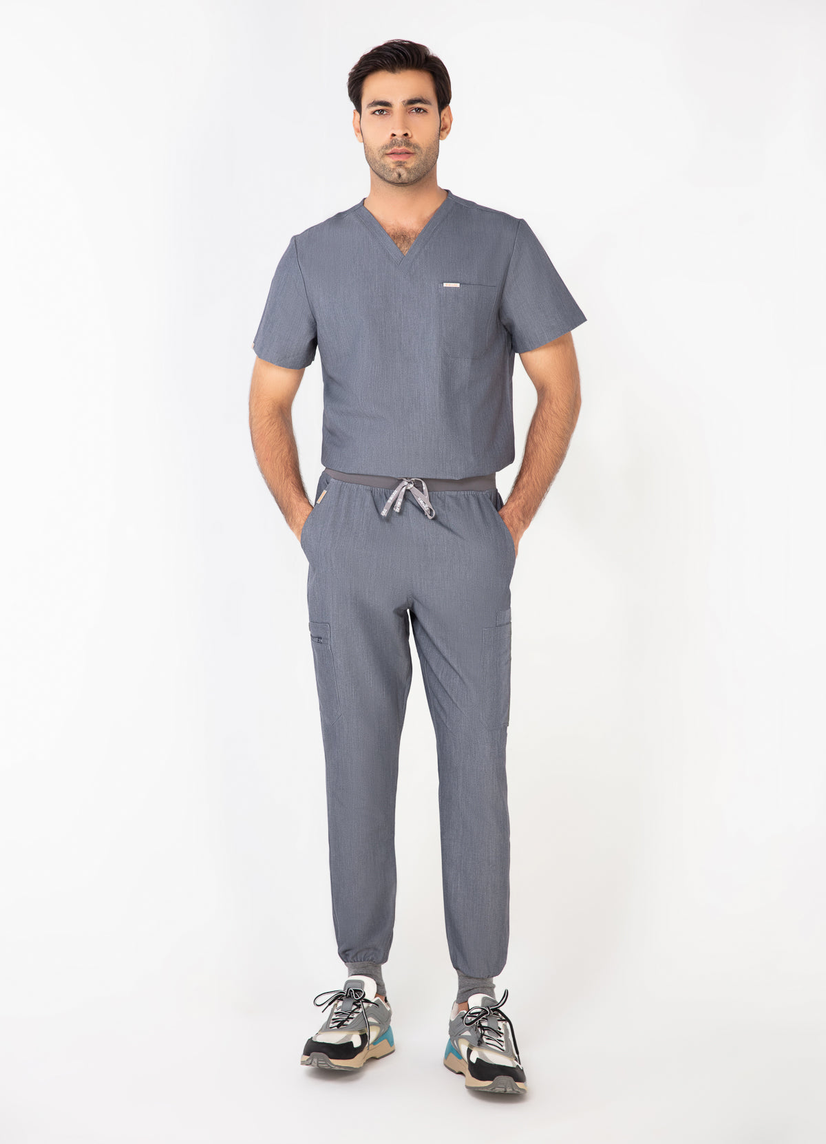 Akari 10 Pocket Jogger Scrub Pants Mens