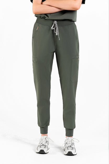 Akari 10 Pocket Jogger Scrub Pants Womens