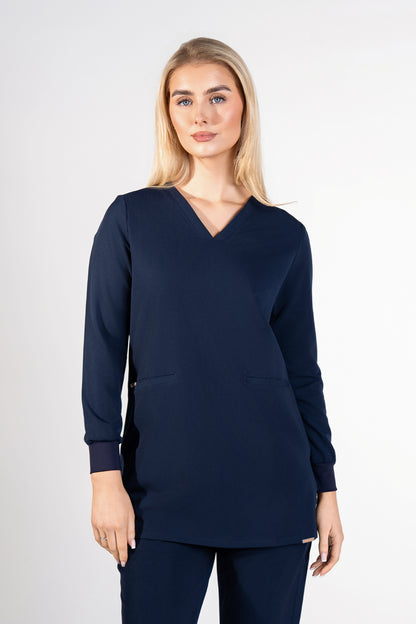 Cosa Women's Long Sleeves V Neck Top