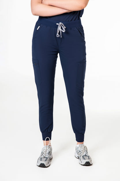 Akari 10 Pocket Jogger Scrub Pants Womens