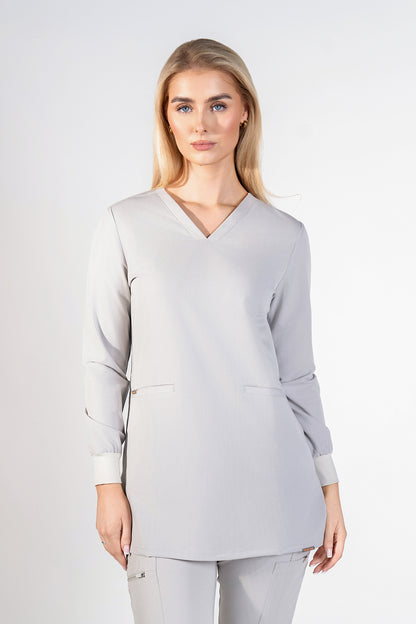 Cosa Women's Long Sleeves V Neck Top