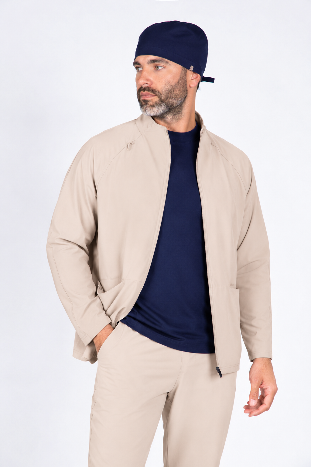 Renai Mens Scrub Jacket