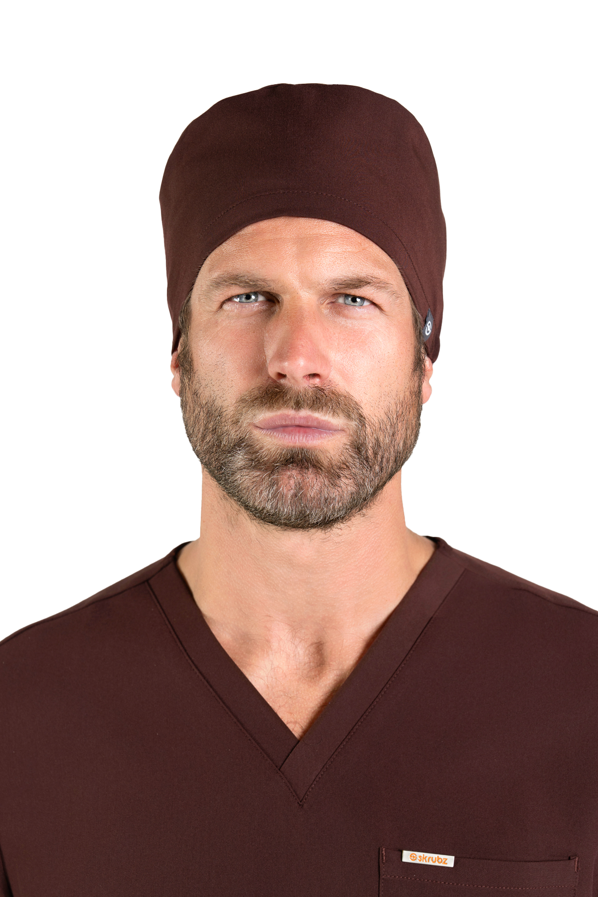 Mens Surgical Cap - Chocolate Brown