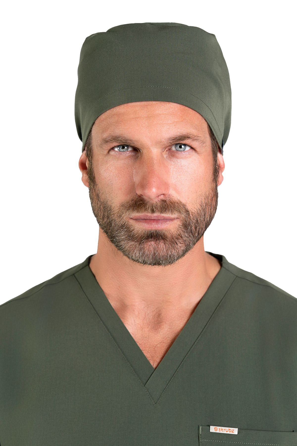 Mens Surgical Cap - Moss Green