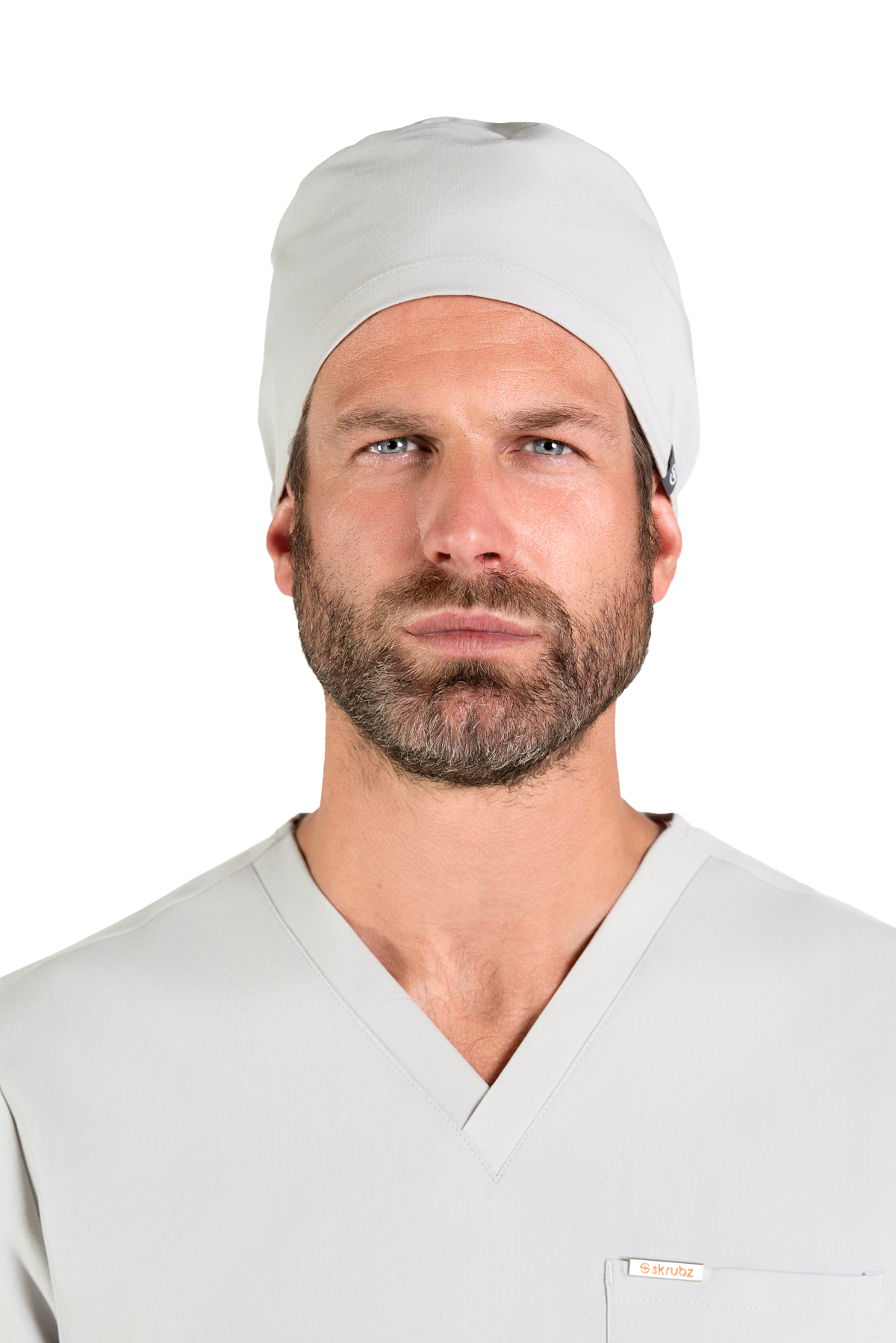 Mens Surgical Cap - Quiet Grey