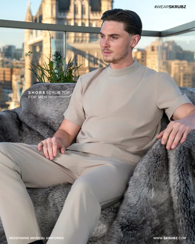 SHORE - MEN'S ROUND NECK SCRUB TOP
skrubz | Redefining Medical Uniforms
All our scrubs feature 4-way stretch, anti-microbial, anti-wrinkle, breathable fabric, ensuring quality, comfort and style for health care professionals.

#Skrubz #medicalUniform #aesthetic #surgeon #therapists #doctor #nurse #dentist #vets #Scrubs #dentalshow #futureofdentistry #vetnurses #nursingstudent #doctorblogger #wearSkrubz #nhs #nhsnurse #doctorslife #cosmeticsurgeon #aestheticclinic #healthcareworker #healthcare #nursingstudent #bdcds #DentistryShow #bdia #Birmingham #Manchester #london