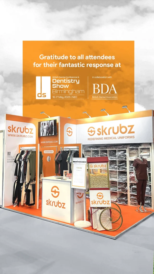Gratitude to all attendees for their fantastic response at British Dental Conference & Dentistry Show Birmingham @dentistryshowcs 
We thoroughly enjoyed meeting each of you. 

skrubz | Redefining Medical Uniforms
WWW.SKRUBZ.COM
#Skrubz #scrubs #medicalUniforms #bdcds25 #dentistryshow25 #BDA #birmingham