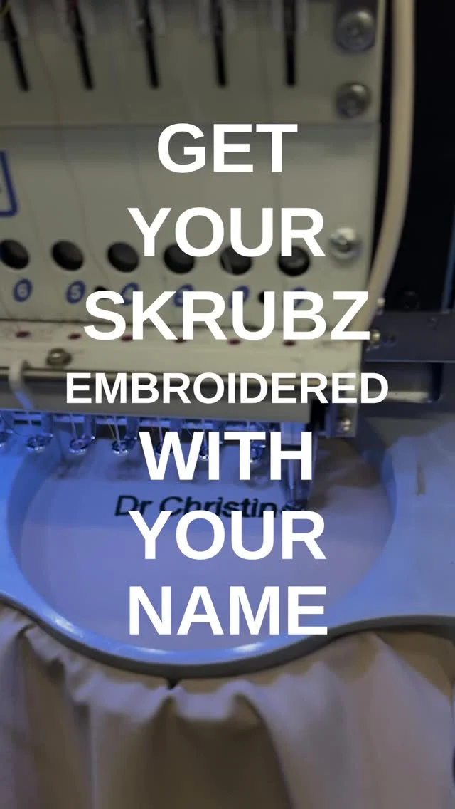 Get your personalized scrubs with your name embroidered on both the top and bottoms.
Just one click away at www.skrubz.com.
skrubz | Redefining Medical Uniforms

#PersonalizedScrubs #skrubz #london #manchester #birmingham #leeds #medicaluniforms #scrubs #nurse #medicalclothes #medicalfashion #doctorblogger #wearSkrubz #nhsworker #nhs #nhsnurse #doctorslife #surgeon #cosmeticsurgeon #healthcareworker #healthcare #nursingstudent #healthcareprofessionals #healthcareheroes #healthcareuniform