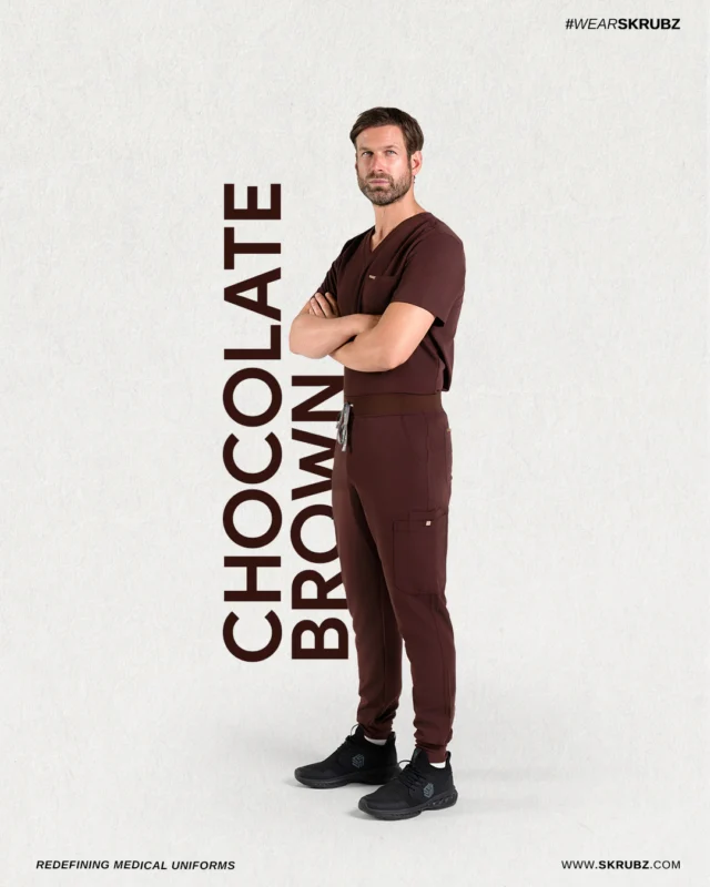 Chocolate Brown is here and ready to shop online
All our scrubs feature 4-way stretch, anti-microbial, anti-wrinkle, breathable fabric, ensuring quality, comfort and style for health care professionals.
skrubz | Redefining Medical Uniforms

#Skrubz #medicalUniform #aesthetic #surgeon #therapists #doctor #nurse #dentist #vets #Scrubs #dentalshow #futureofdentistry #vetnurses #nursingstudent #doctorblogger #wearSkrubz #nhs #nhsnurse #doctorslife #cosmeticsurgeon #aestheticclinic #nursing #brown #chocolate #scrubstyle
